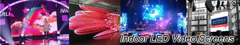 LED Video Werbung indoor