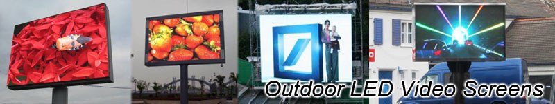 LED Video Werbung outdoor