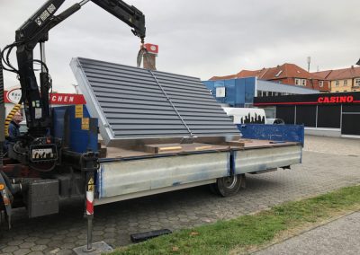 Aufbau LED Werbewand Bautzen