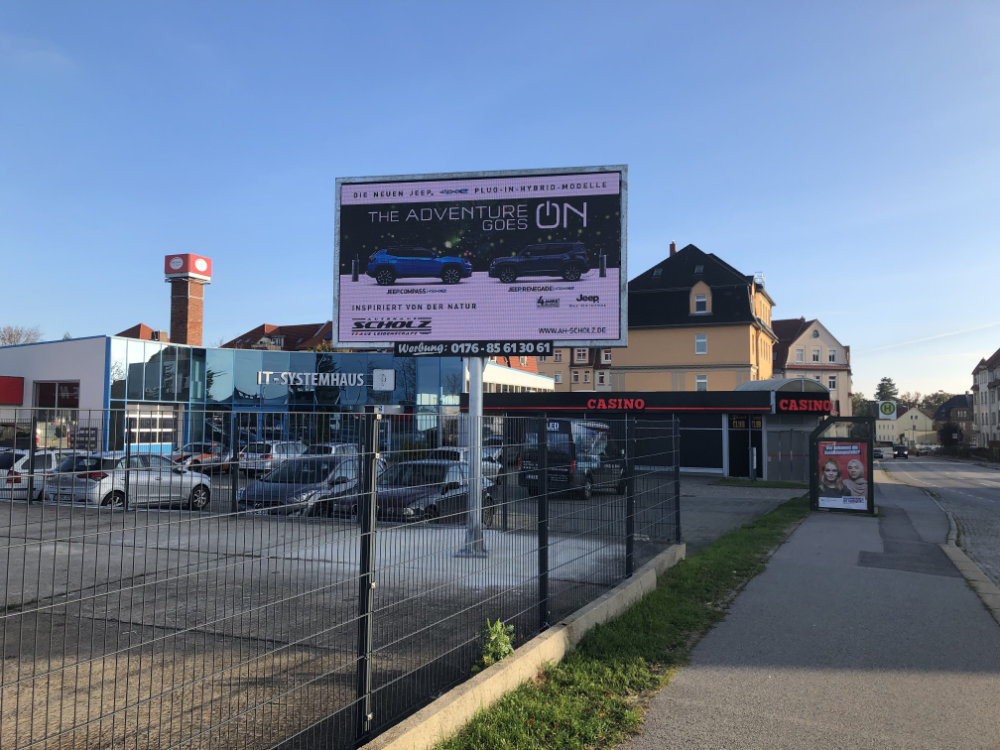 LED Werbewand in Bautzen