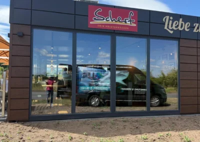 Projekt: Arnstadt -Autohaus Liebe-Doppelseitiger Led Screen 2x7 qm P3.9mm