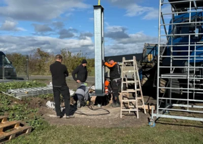 Projekt: Arnstadt -Autohaus Liebe-Doppelseitiger Led Screen 2x7 qm P3.9mm