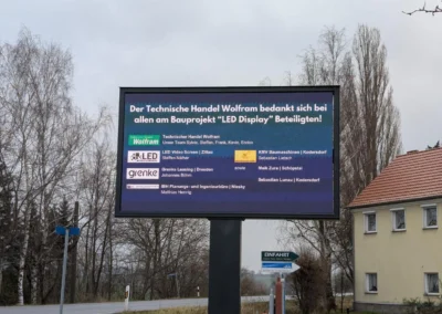 Projekt Schöpstal 14 qm AQ P3.9mm