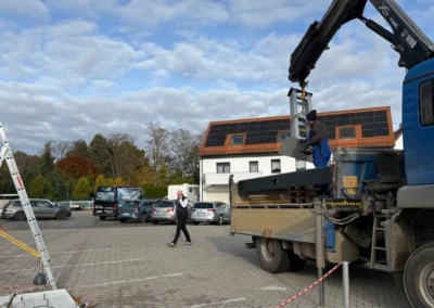 Projekt: Autohaus Wilsdruff Doppelseitiger Led Screen 2x 7qm AQ P3.9mm