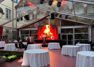 Projekt: Schloss-München 18 qm Inn/Outdoor Screen P2.9mm HD