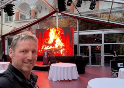 Projekt: Schloss-München 18 qm Inn/Outdoor Screen P2.9mm HD