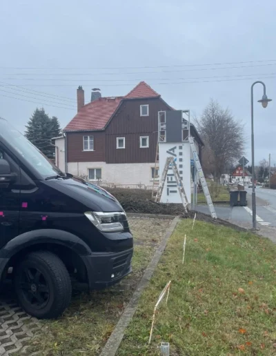 Projekt TIFUNA-Oderwitz Umbau Pylon mit Led Screen AQ P3.9mm ( 2x 1qm)